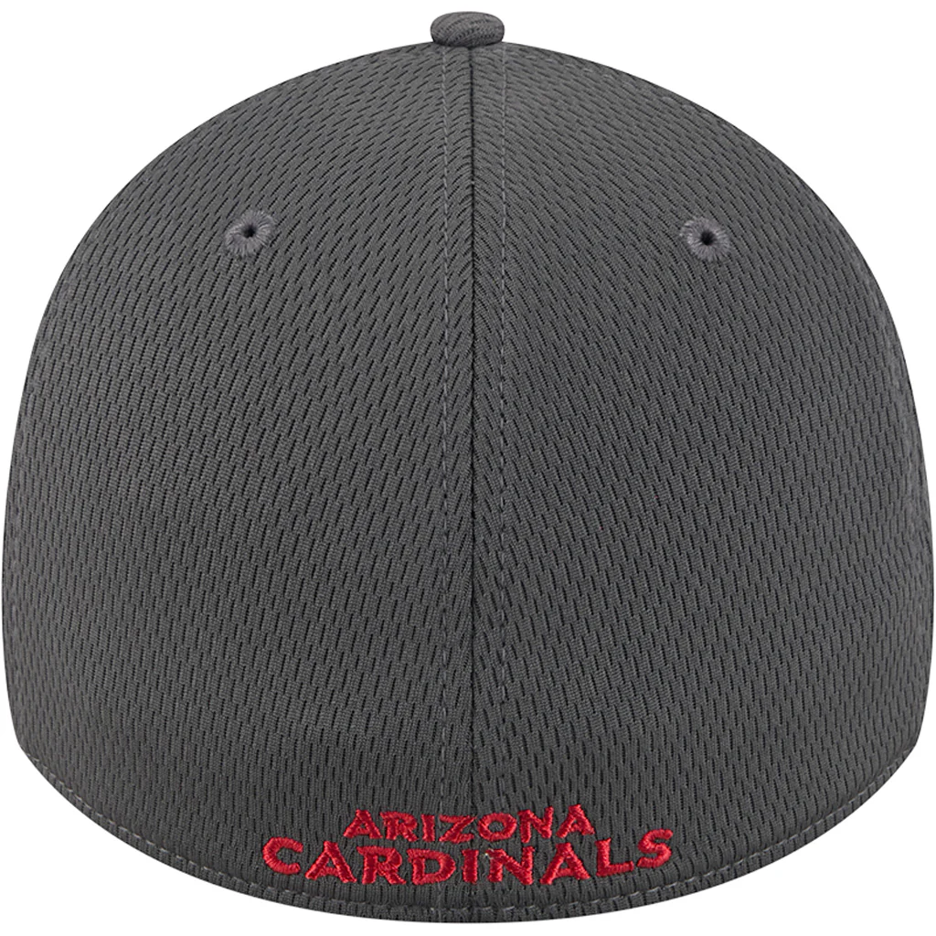 NFL Arizona Cardinals New Era Tonal Graphite 39THIRTY Flex Fit Hat - Graphite - Image 4
