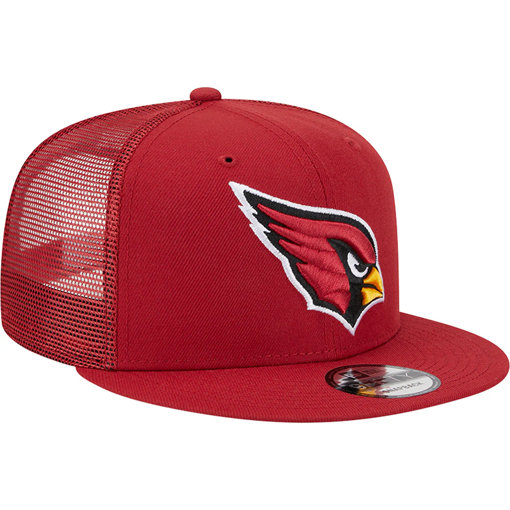NFL Arizona Cardinals New Era 9FIFTY Snapback Trucker Hat - Red - Image 2