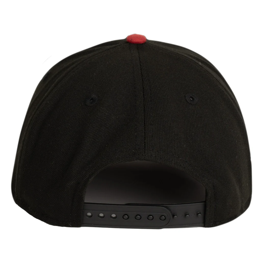 NFL Arizona Cardinals New Era Two-Tone Arizona Flag 9FIFTY A-Frame Snapback Hat - Black - Image 2
