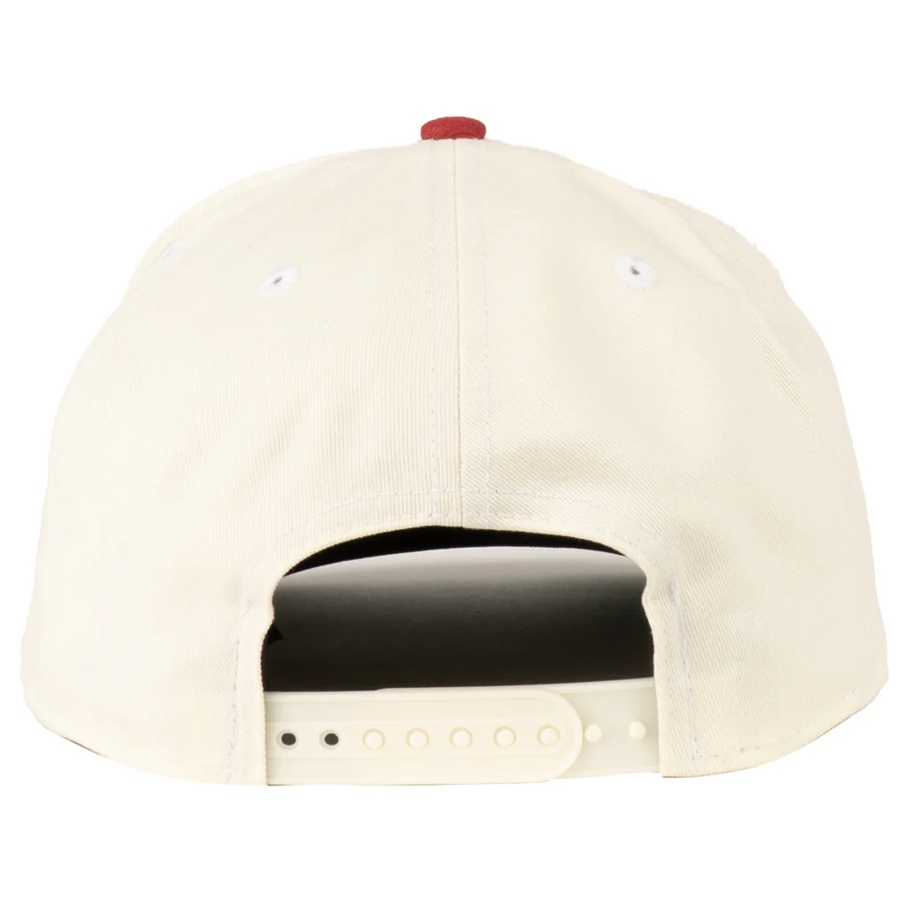 NFL Arizona Cardinals New Era Primary Two-Tone TC 9FIFTY A-Frame Snapback Hat - Cream - Image 2