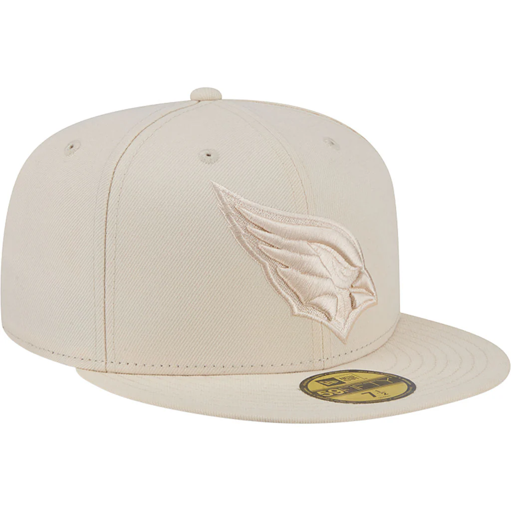NFL Arizona Cardinals New Era Vanilla 59FIFTY Fitted Hat - Cream - Image 2