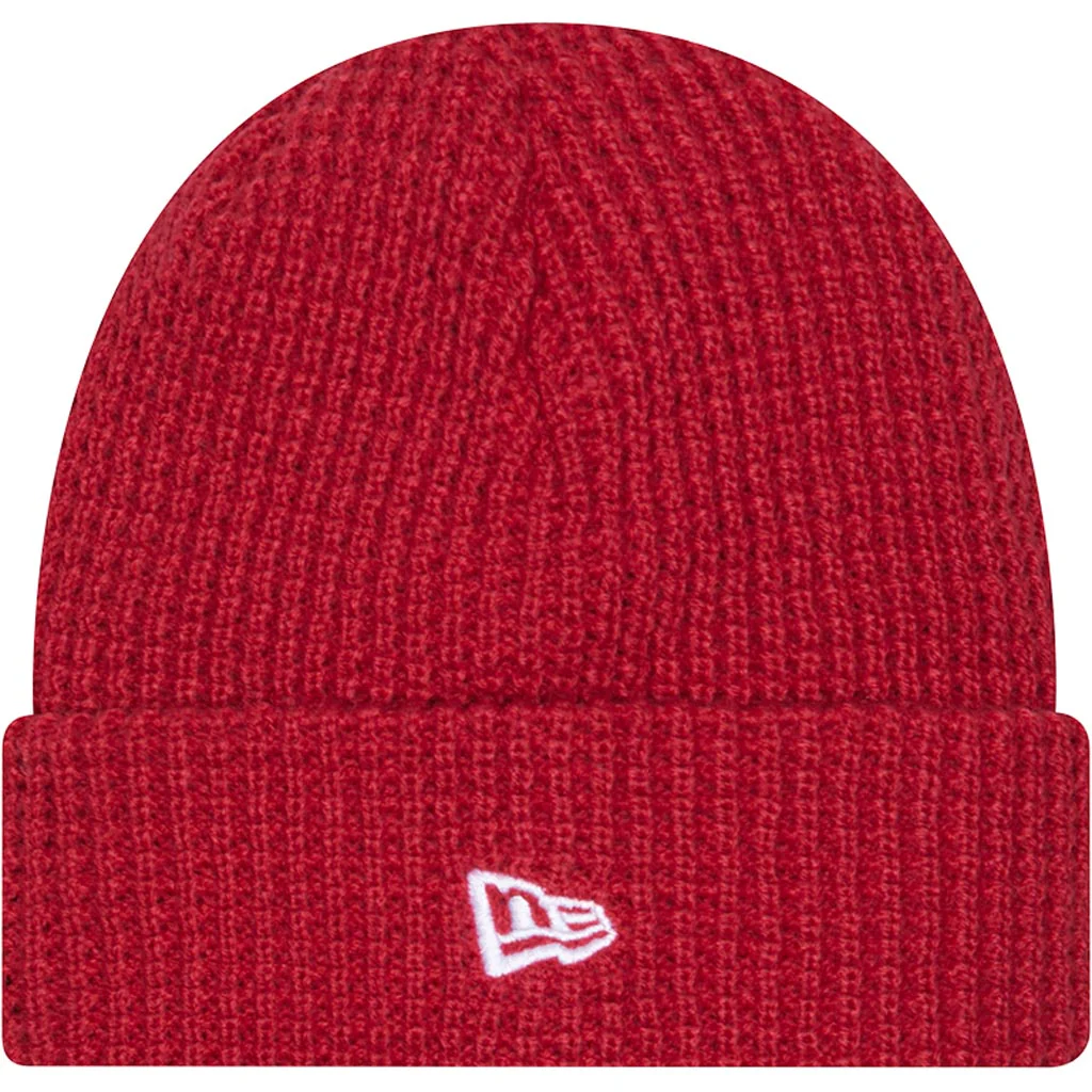 NFL Arizona Cardinals New Era Waffle Knit Hat - Red - Image 2