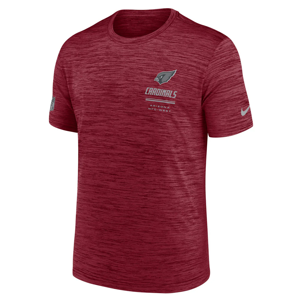 NFL Arizona Cardinals Nike 2026 Team Issue Velocity T-Shirt - Red - Image 2