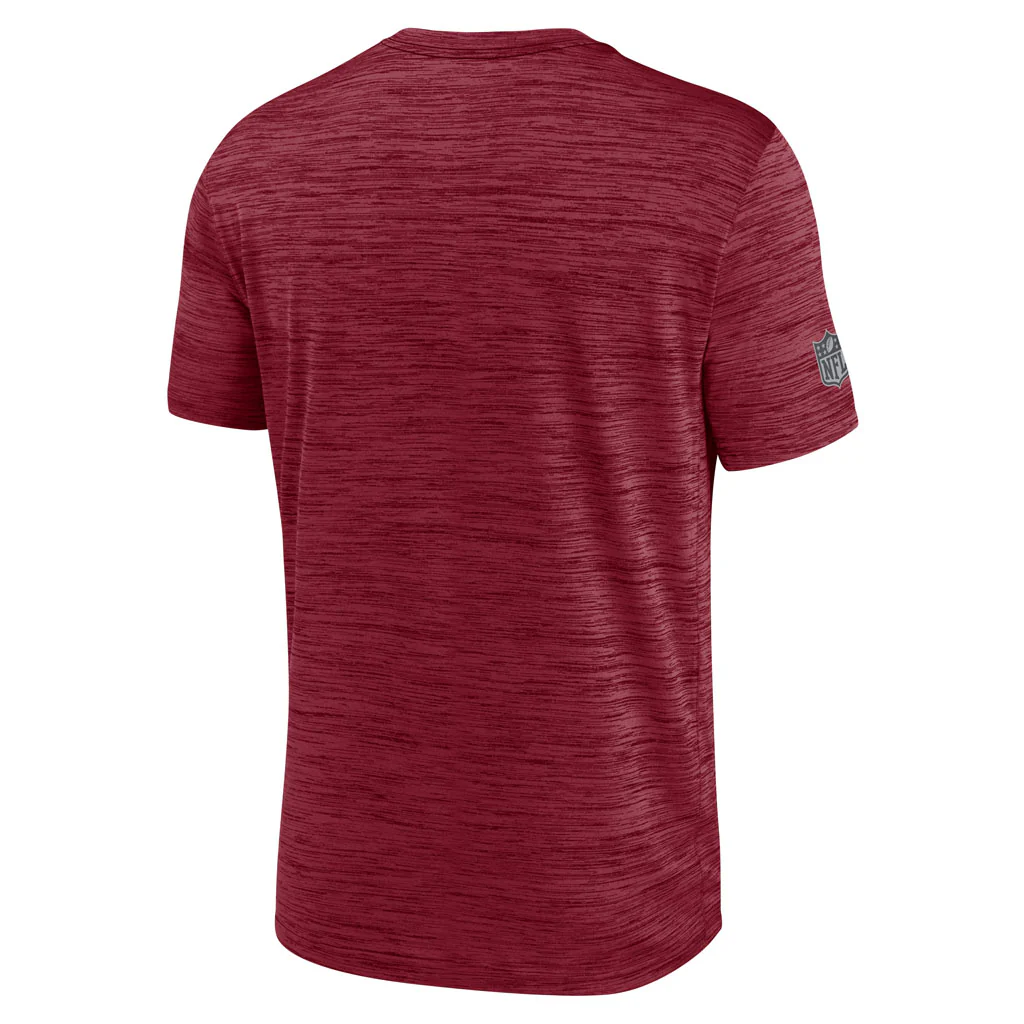 NFL Arizona Cardinals Nike 2026 Team Issue Velocity T-Shirt - Red - Image 3