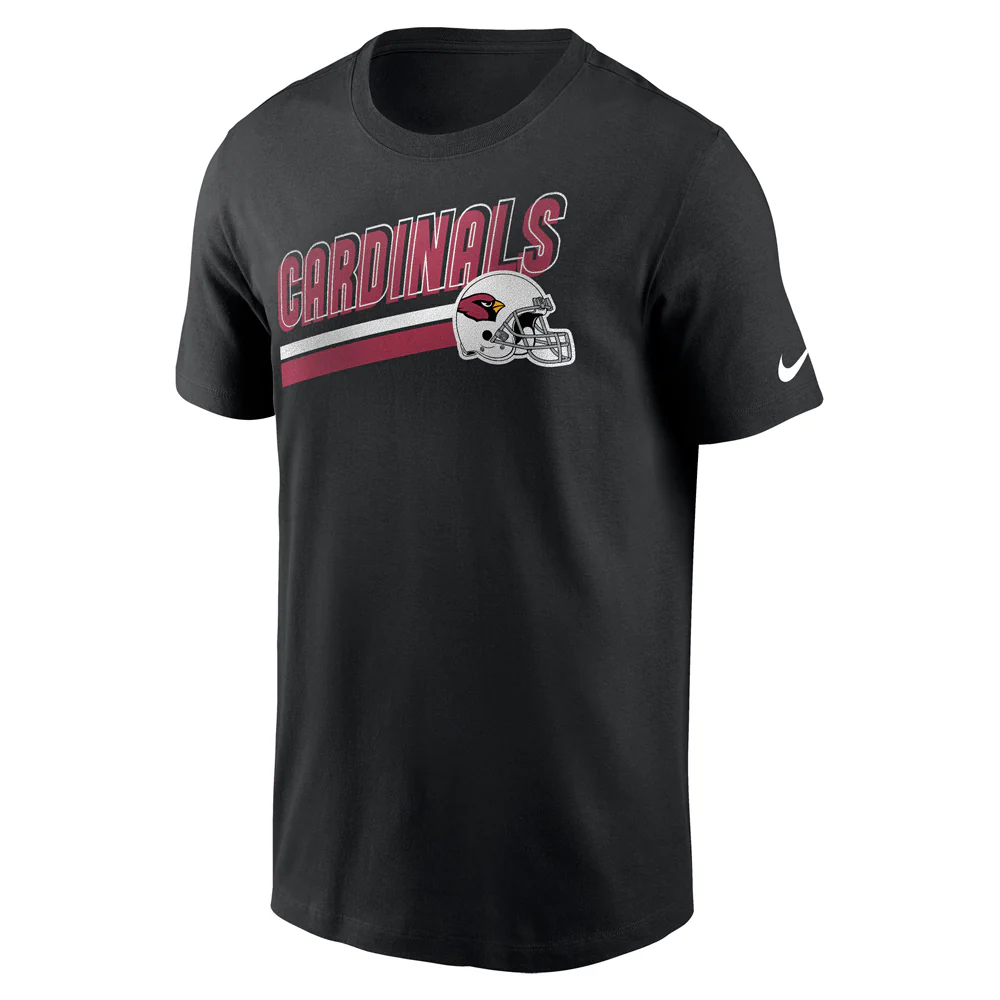 NFL Arizona Cardinals Nike Blitz Essential T-Shirt - Black