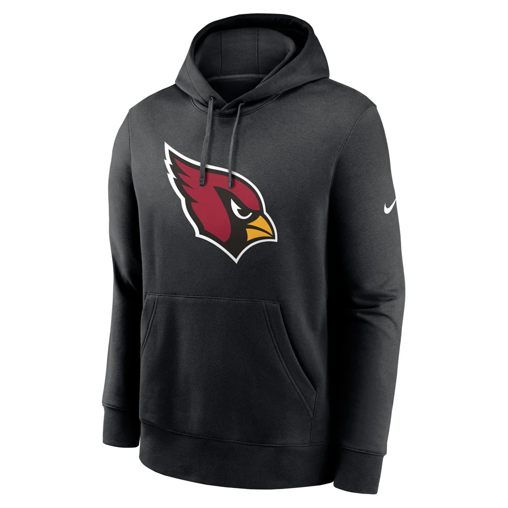 NFL Arizona Cardinals Nike Club Logo Pullover Hoodie - Image 2