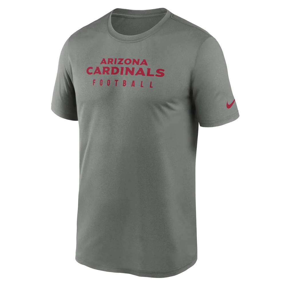 NFL Arizona Cardinals Nike Dri-FIT Legend T-Shirt - Gray
