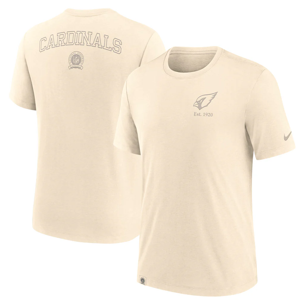 NFL Arizona Cardinals Nike Glory Triblend T-Shirt - Natural