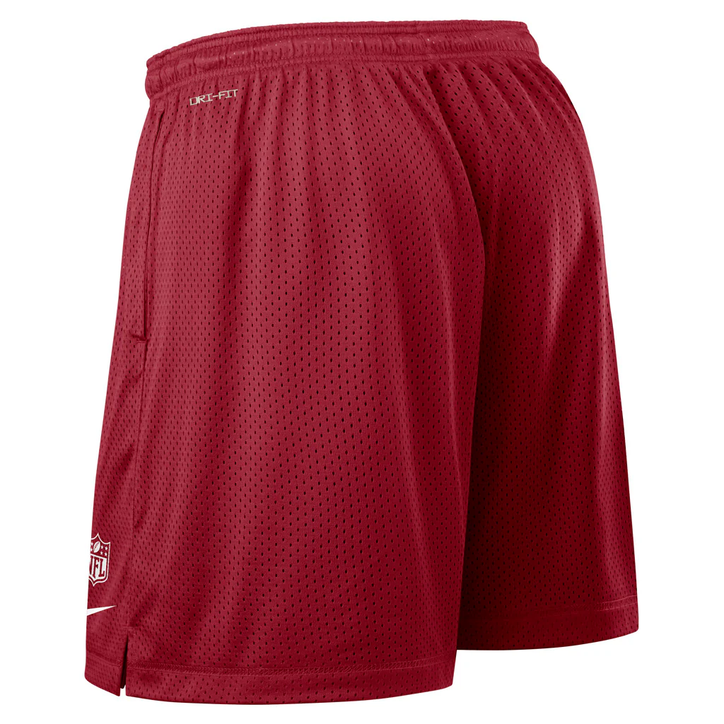 NFL Arizona Cardinals Nike Reversible Knit Shorts - Red - Image 3
