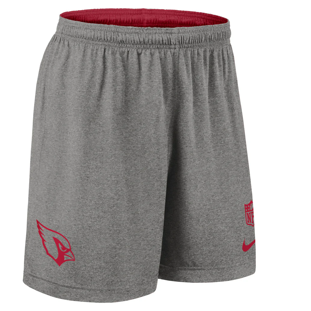 NFL Arizona Cardinals Nike Reversible Knit Shorts - Red - Image 4