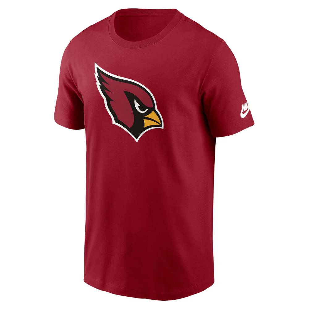 NFL Arizona Cardinals Nike Rewind Essential T-Shirt - Red - Image 2