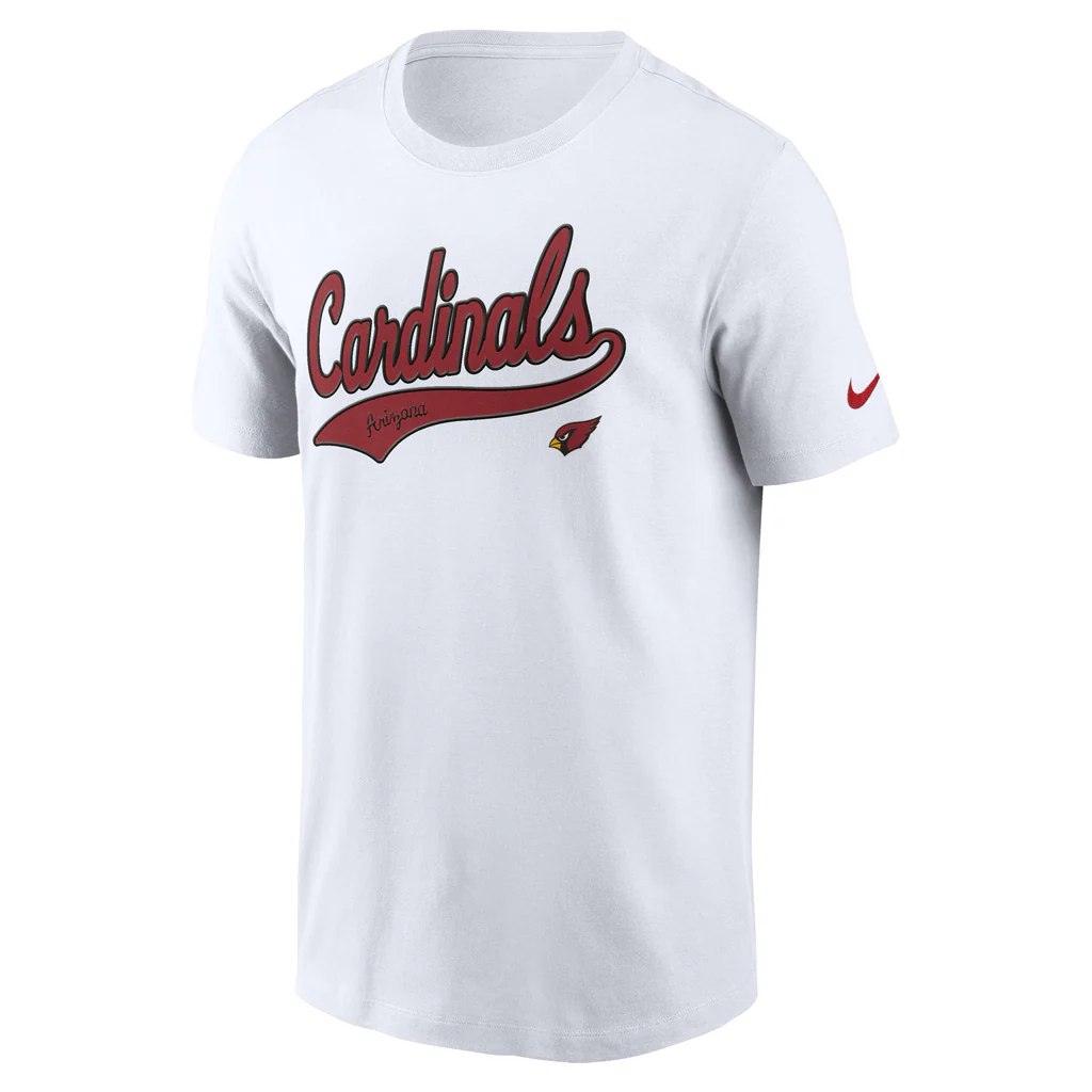 NFL Arizona Cardinals Nike Rewind Tailsweep T-Shirt - Image 2