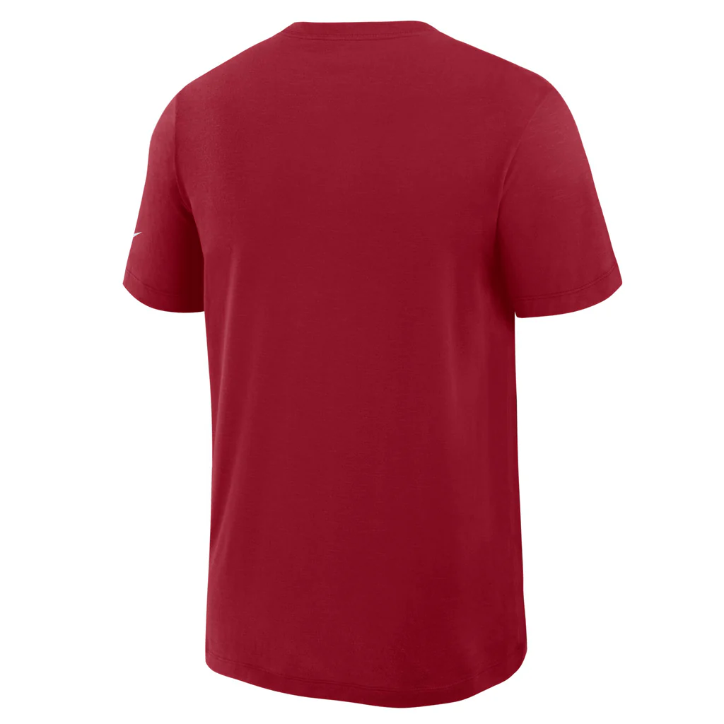 NFL Arizona Cardinals Nike Slub T-Shirt - Red - Image 3