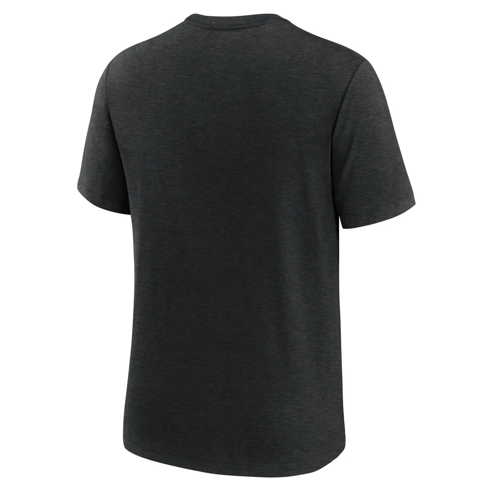 NFL Arizona Cardinals Nike Tri-Blend T-Shirt - Black - Image 3