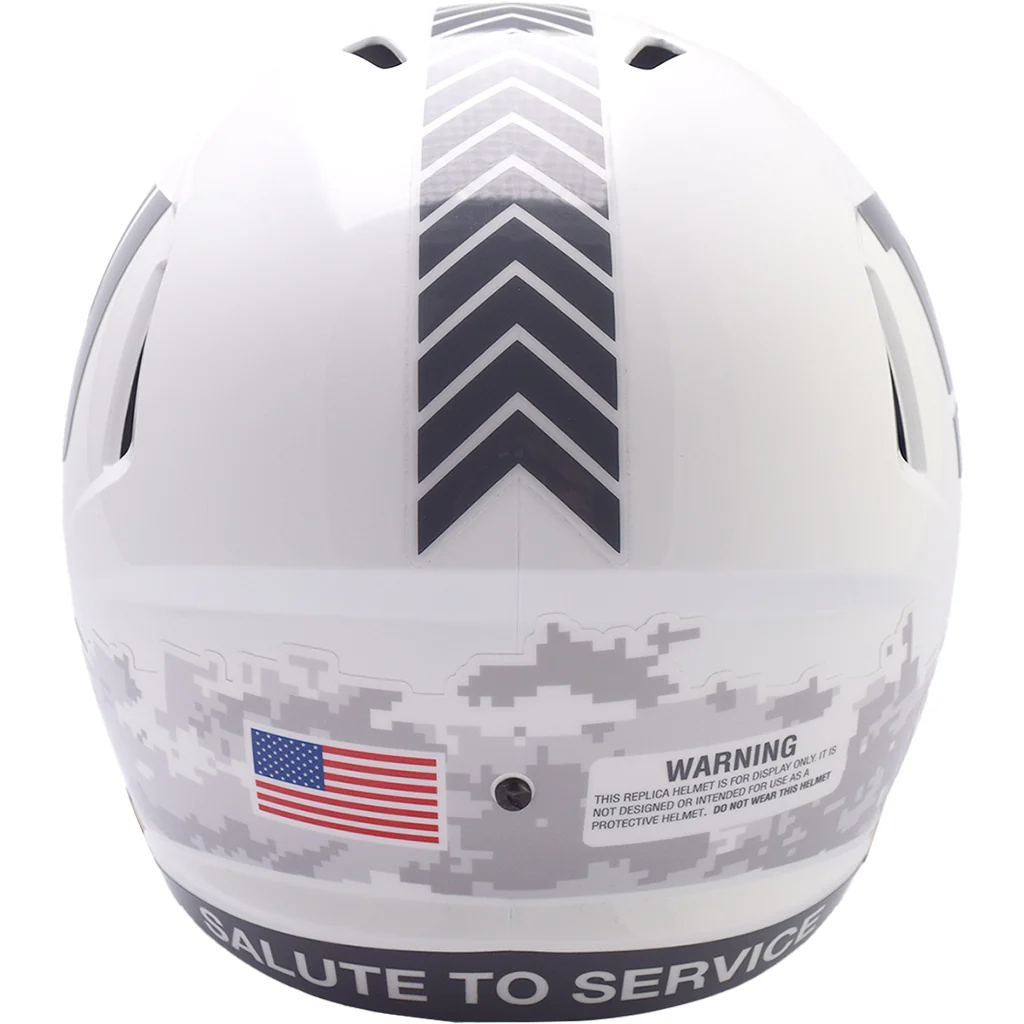 NFL Arizona Cardinals Riddell 2024 Salute to Service Replica Speed Helmet - Image 3