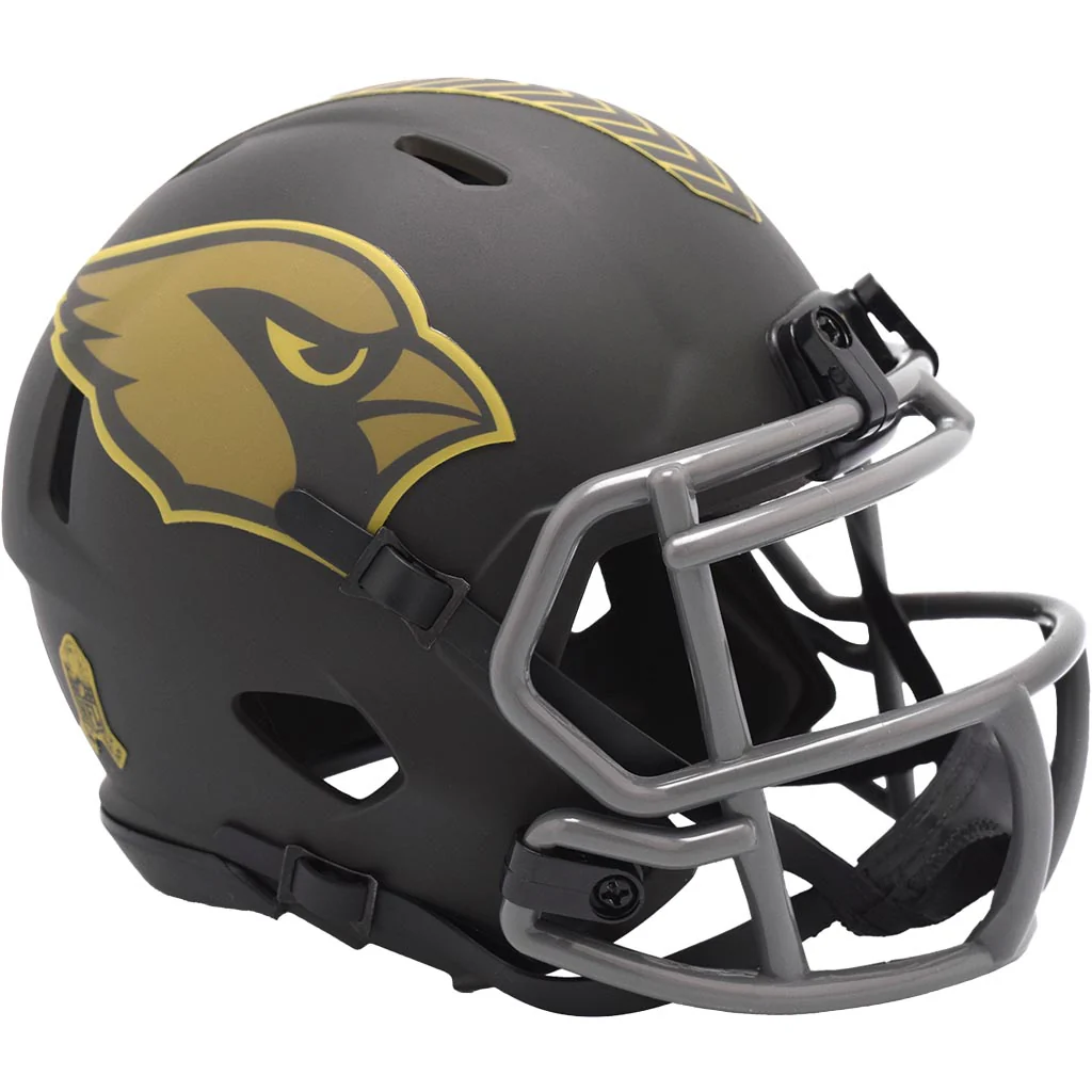 NFL Arizona Cardinals Riddell 2025 Salute to Service Mini Speed Helmet - Green
