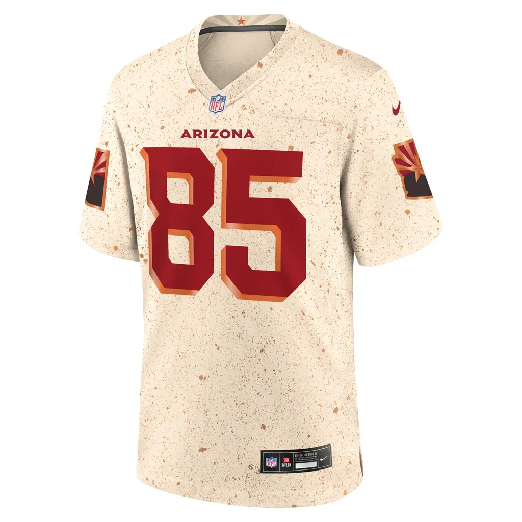 NFL Arizona Cardinals Trey McBride Nike Rivalries Game Jersey - Tan - Image 2