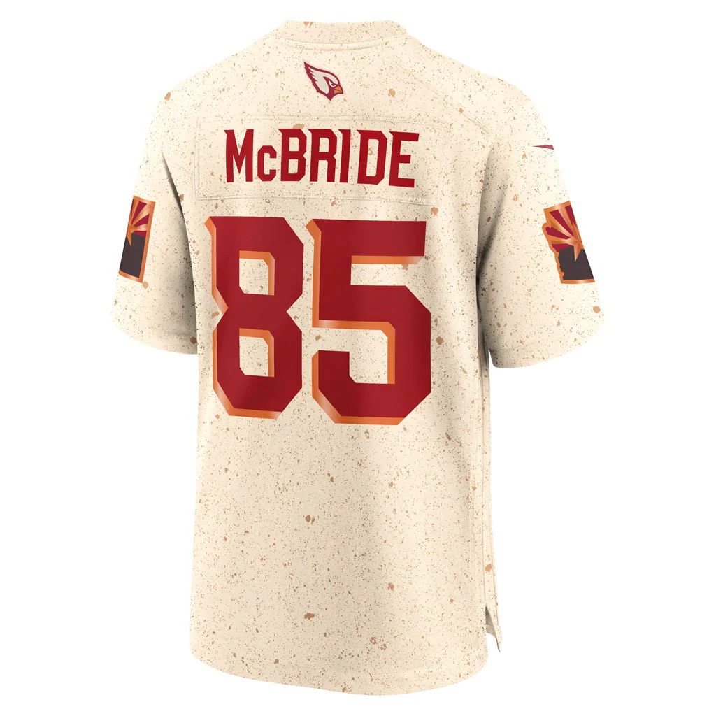 NFL Arizona Cardinals Trey McBride Nike Rivalries Game Jersey - Tan - Image 3