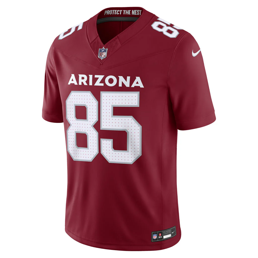 NFL Arizona Cardinals Trey McBride Nike Vapor F.U.S.E. Stitched Limited Jersey - Red - Image 2