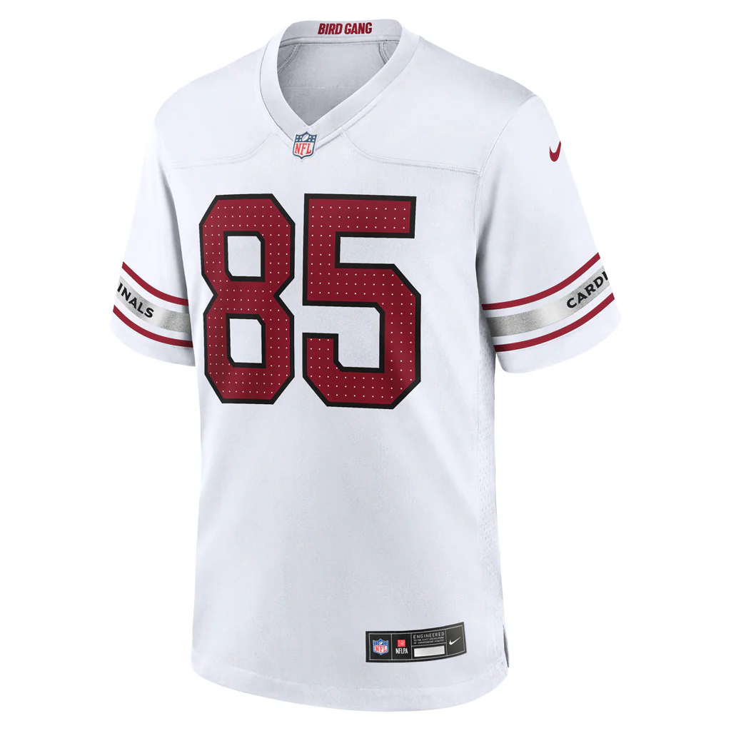 NFL Arizona Cardinals Trey McBride Nike Road Game Jersey - White - Image 2
