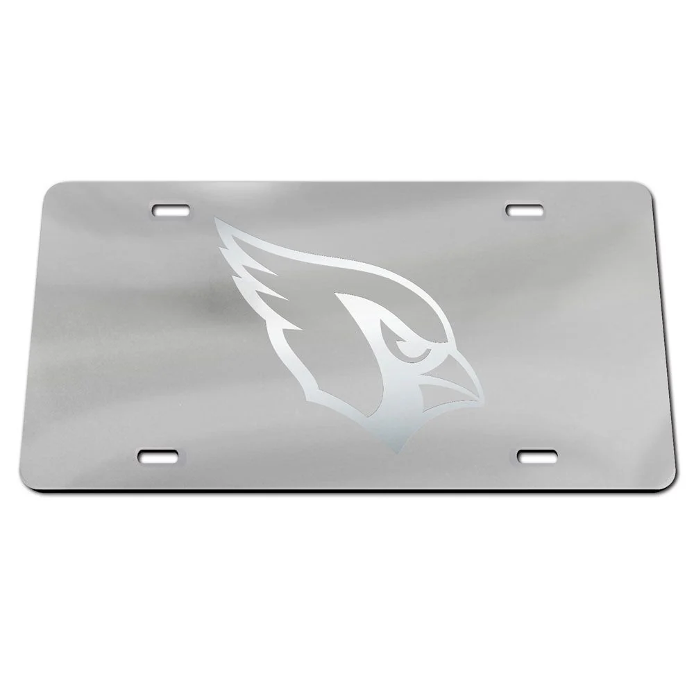 NFL Arizona Cardinals WinCraft Frosted License Plate