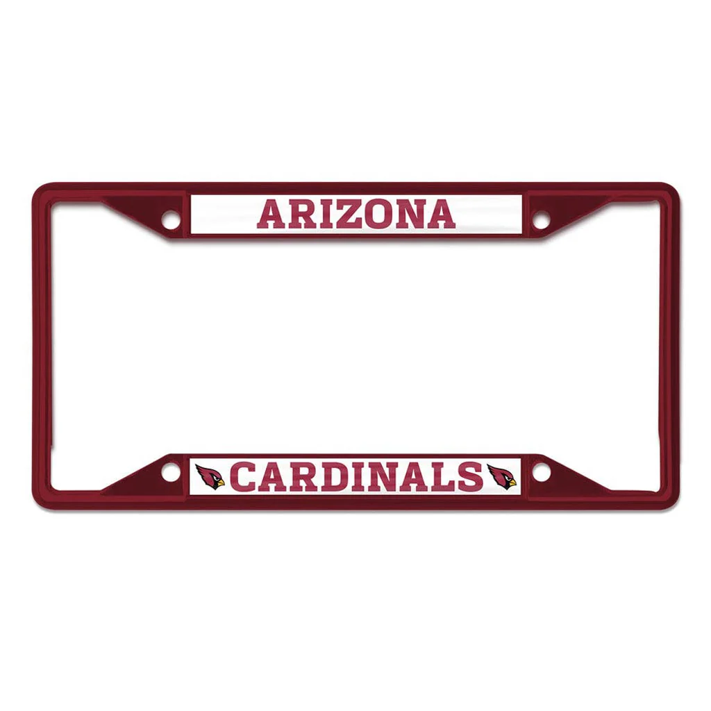 NFL Arizona Cardinals WinCraft Matte License Plate Frame - Red