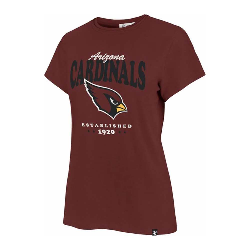 NFL Arizona Cardinals Women's '47 Rally Cry Franklin T-Shirt - Red