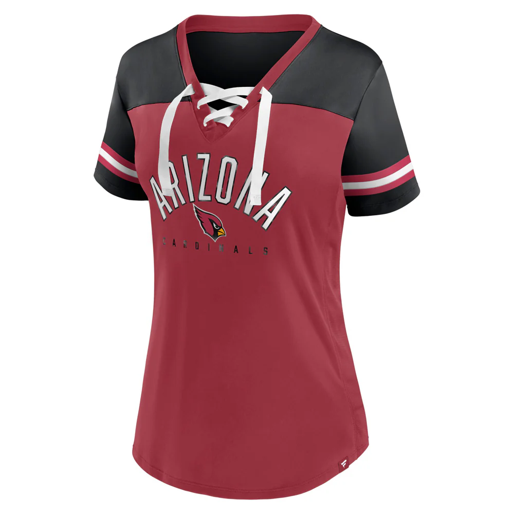 NFL Arizona Cardinals Women's Fanatics Blitz & Glam Fashion Top