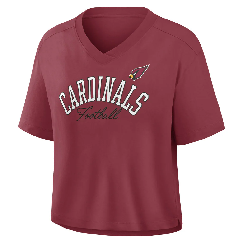 NFL Arizona Cardinals Women's Fanatics Option Read Fashion Top - Red - Image 2