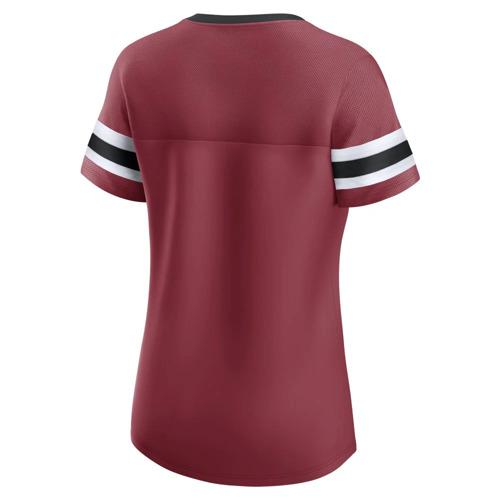 NFL Arizona Cardinals Women's Fanatics Original State Lace-Up Top - Image 2