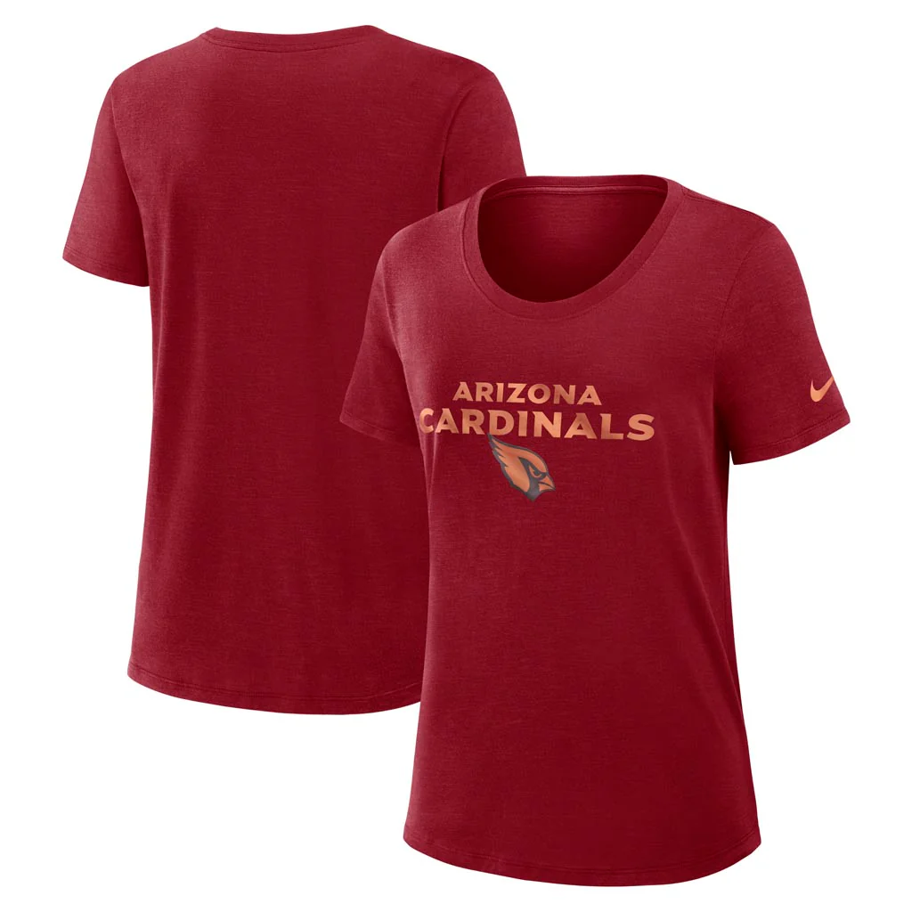 NFL Arizona Cardinals Women's Nike Rivalries Slub T-Shirt - Red