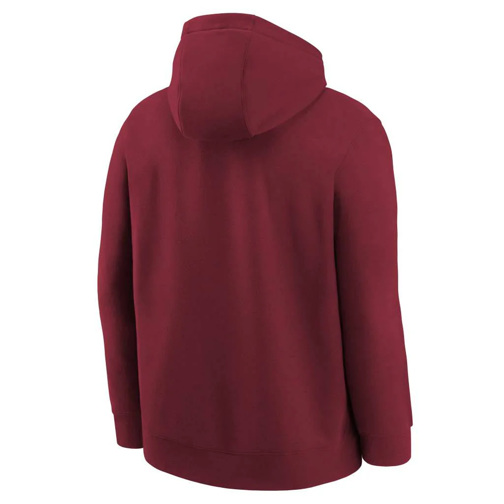 NFL Arizona Cardinals Youth Nike Club Pullover Hoodie - Red - Image 3