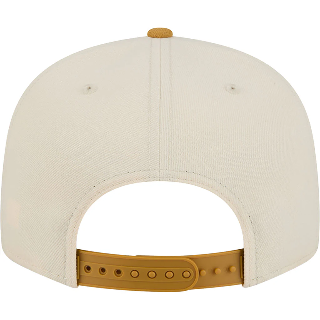 NFL Atlanta Braves New Era Two-Tone Dusted 9FIFTY Snapback Hat - Light cream - Image 6