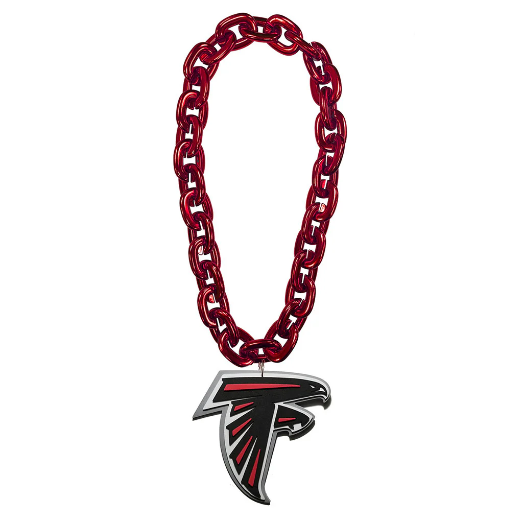 NFL Atlanta Falcons Aminco Logo Fan Chain - Red