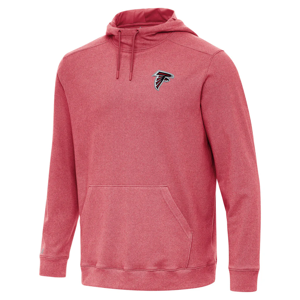 NFL Atlanta Falcons Antigua Cloud Pullover Hoodie - Red