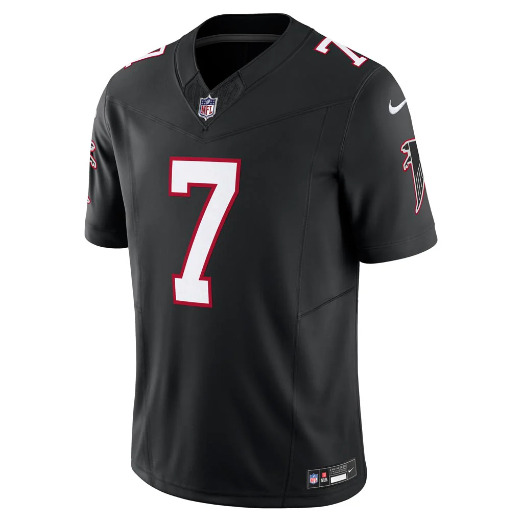 NFL Atlanta Falcons Bijan Robinson Nike Alternate Vapor Limited Jersey - Black - Image 2