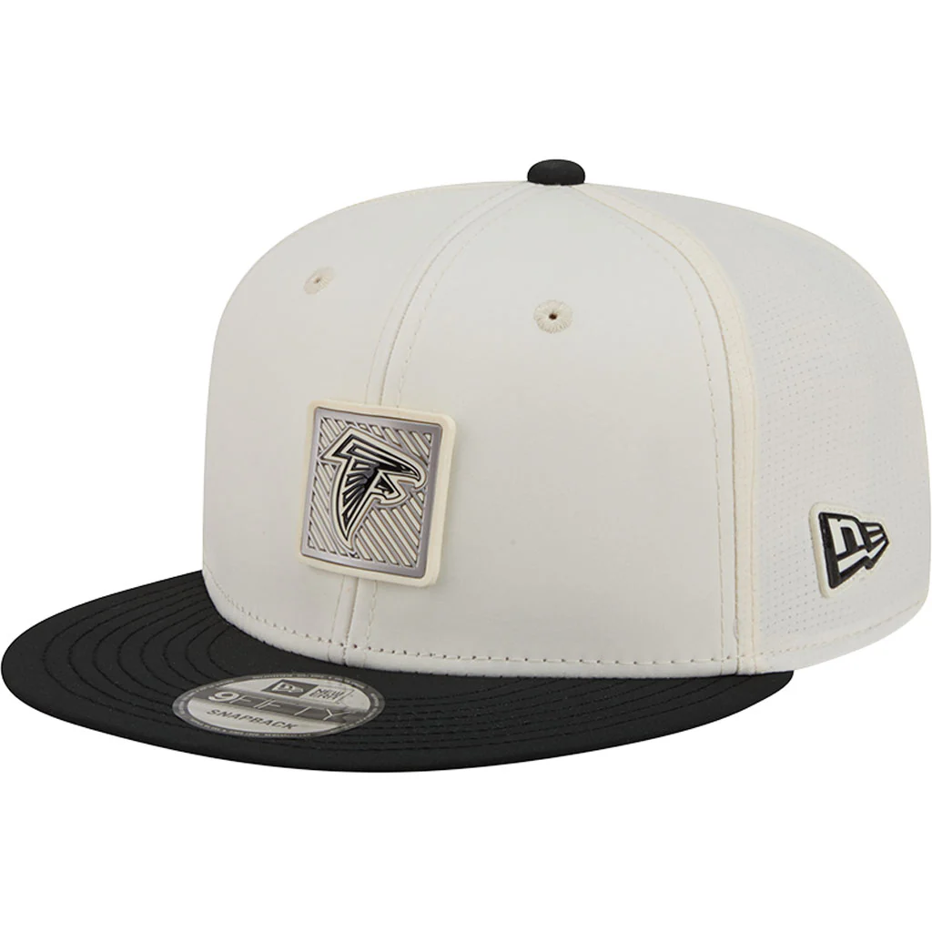 NFL Atlanta Falcons New Era 2026 Training 9FIFTY Snapback Hat - Cream