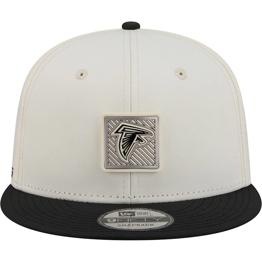NFL Atlanta Falcons New Era 2026 Training 9FIFTY Snapback Hat - Cream - Image 3