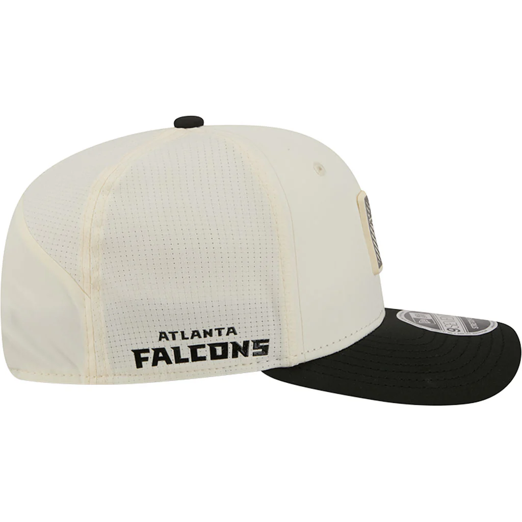NFL Atlanta Falcons New Era 2026 Training 9SEVENTY Stretch Snapback Hat - Cream - Image 5