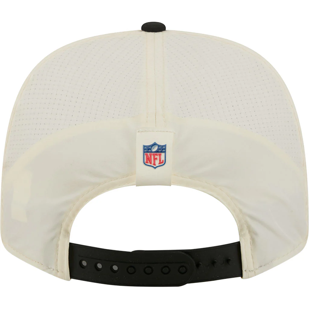 NFL Atlanta Falcons New Era 2026 Training 9SEVENTY Stretch Snapback Hat - Cream - Image 6