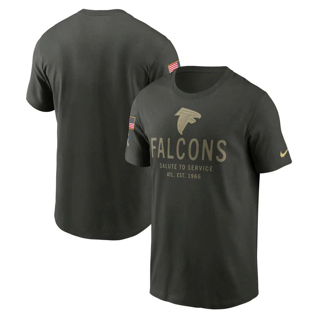 NFL Atlanta Falcons Nike 2025 Salute to Service Legend T-Shirt - Green
