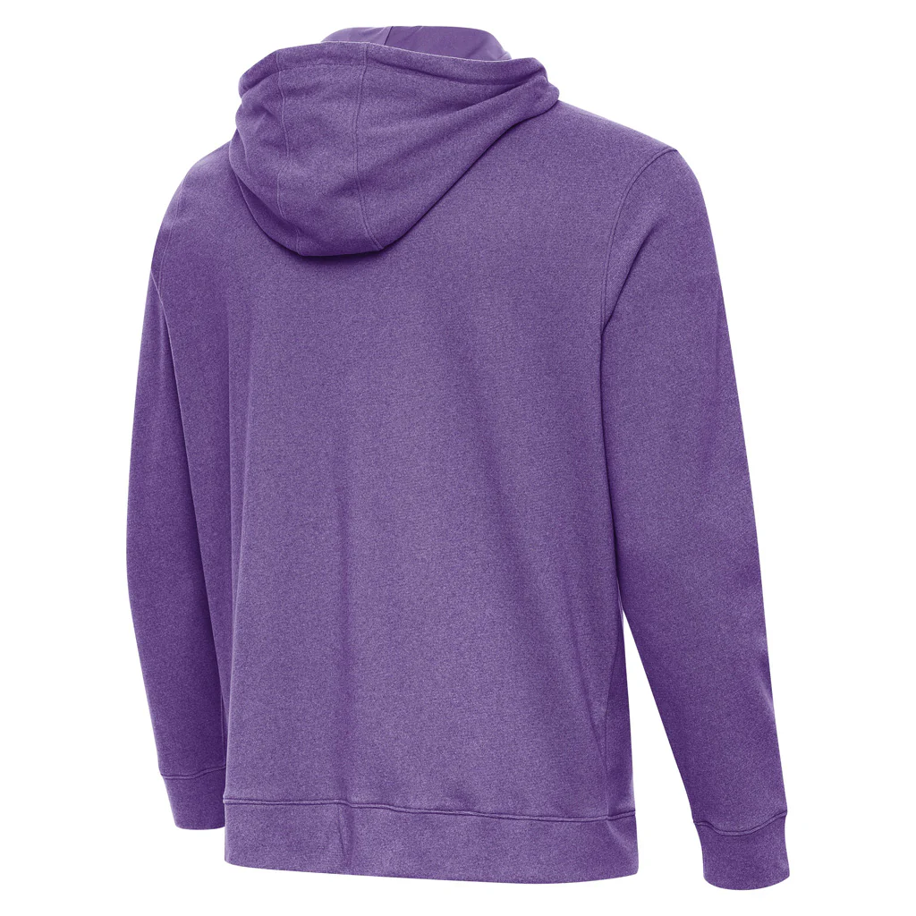 NFL Baltimore Ravens Antigua Cloud Pullover Hoodie - Purple - Image 2