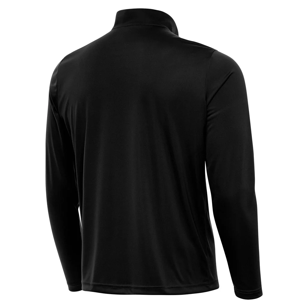 NFL Baltimore Ravens Antigua Tribute 1/4 Zip Pullover Jacket - Black - Image 2