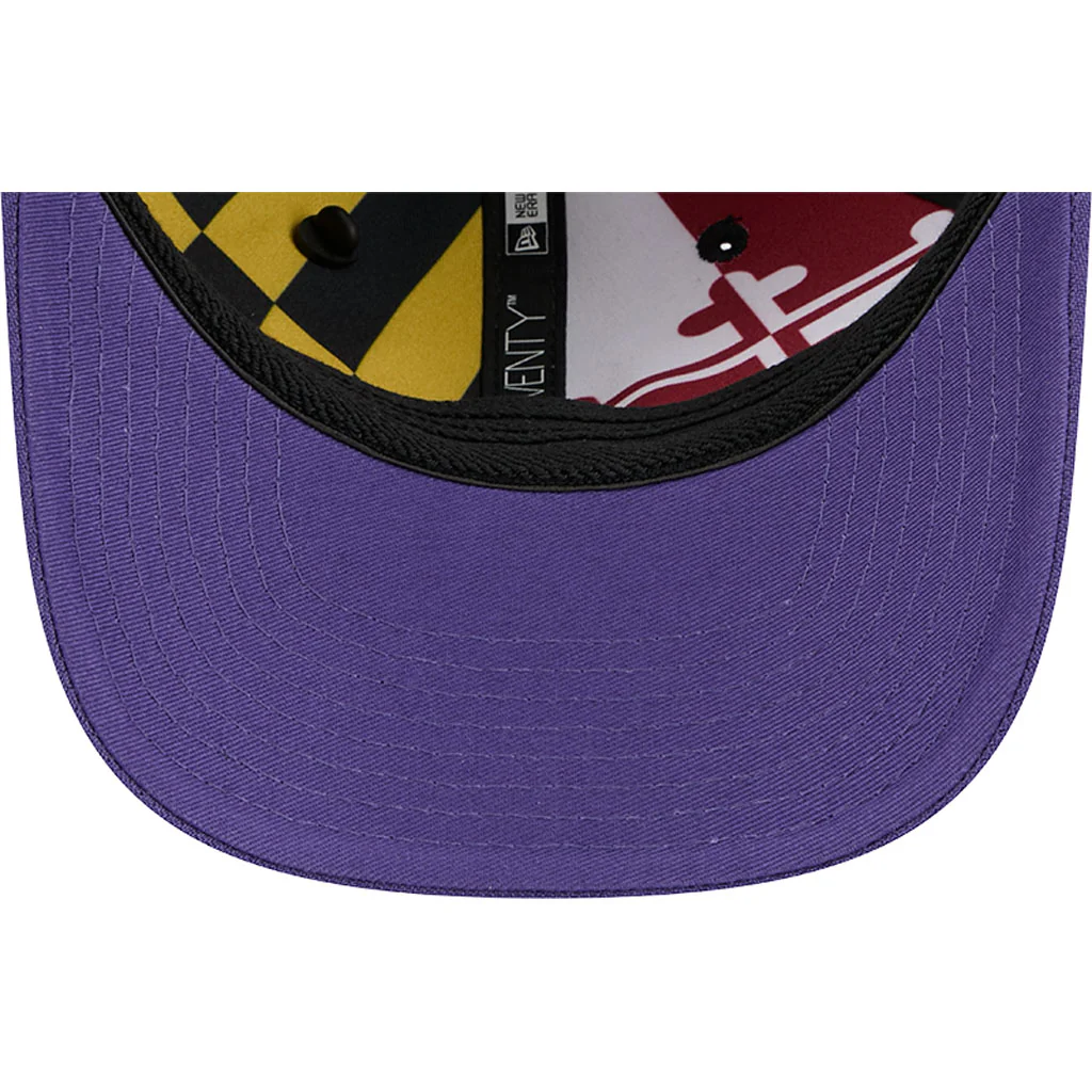 NFL Baltimore Ravens New Era 2026 Draft 9SEVENTY Snapback Hat - Black - Image 7