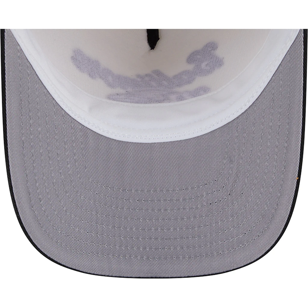 NFL Baltimore Ravens New Era Chainstitch Two-Tone 9FIFTY A-Frame Snapback Hat - Cream - Image 5
