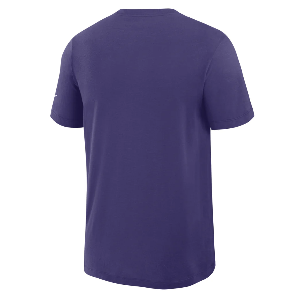 NFL Baltimore Ravens Nike Slub T-Shirt - Purple - Image 3