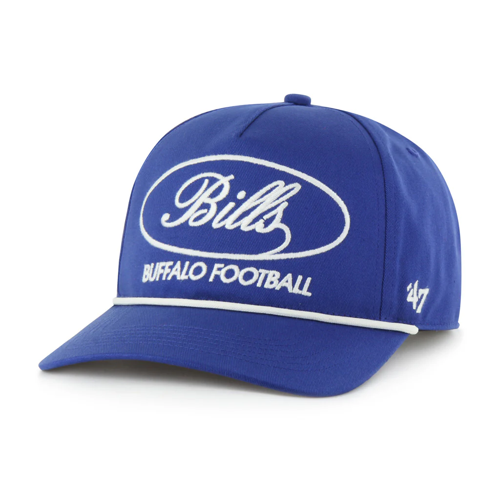 NFL Buffalo Bills '47 Foundational Hitch Snapback Hat - Blue - Image 2