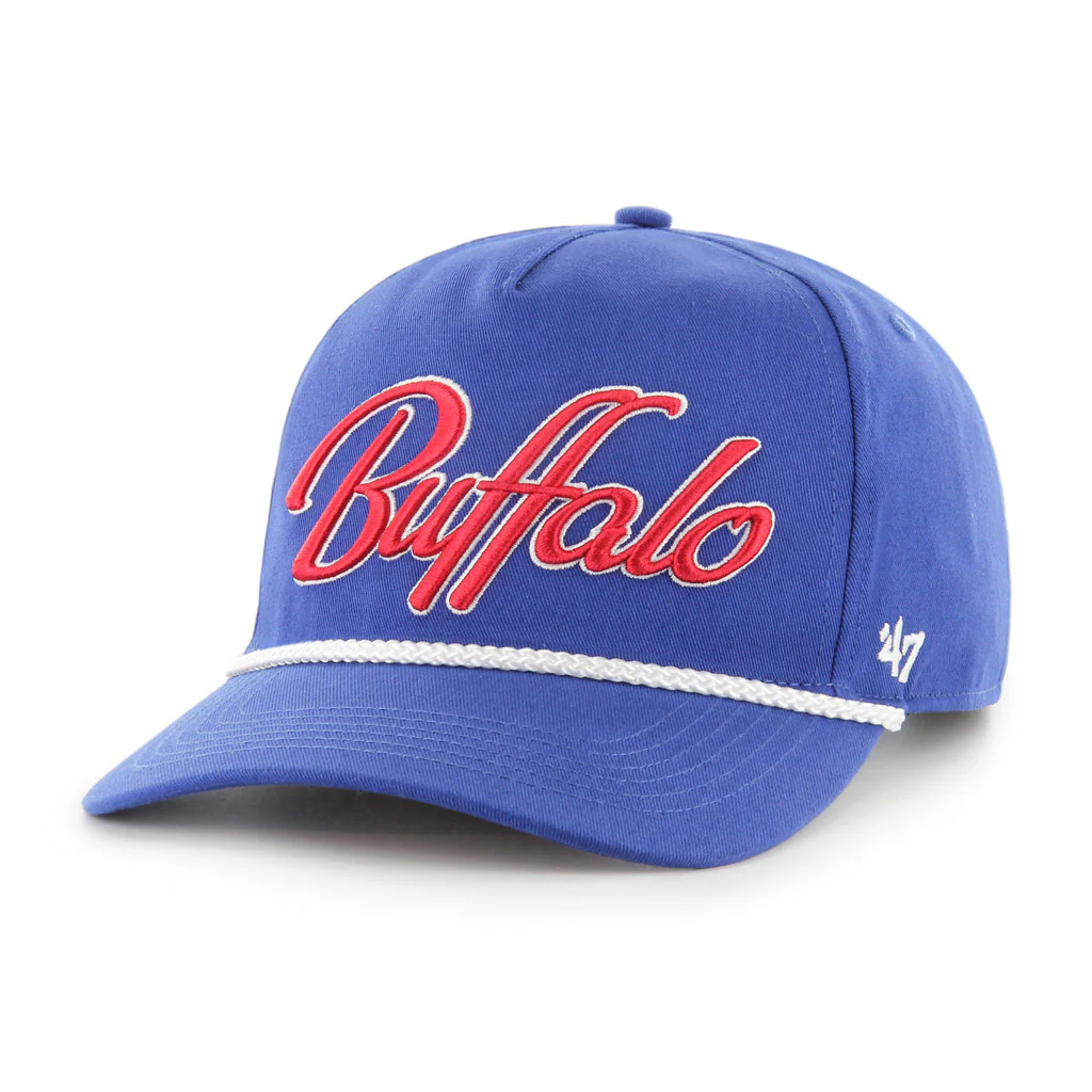 NFL Buffalo Bills '47 Overhand Hitch Snapback Hat - Blue - Image 2