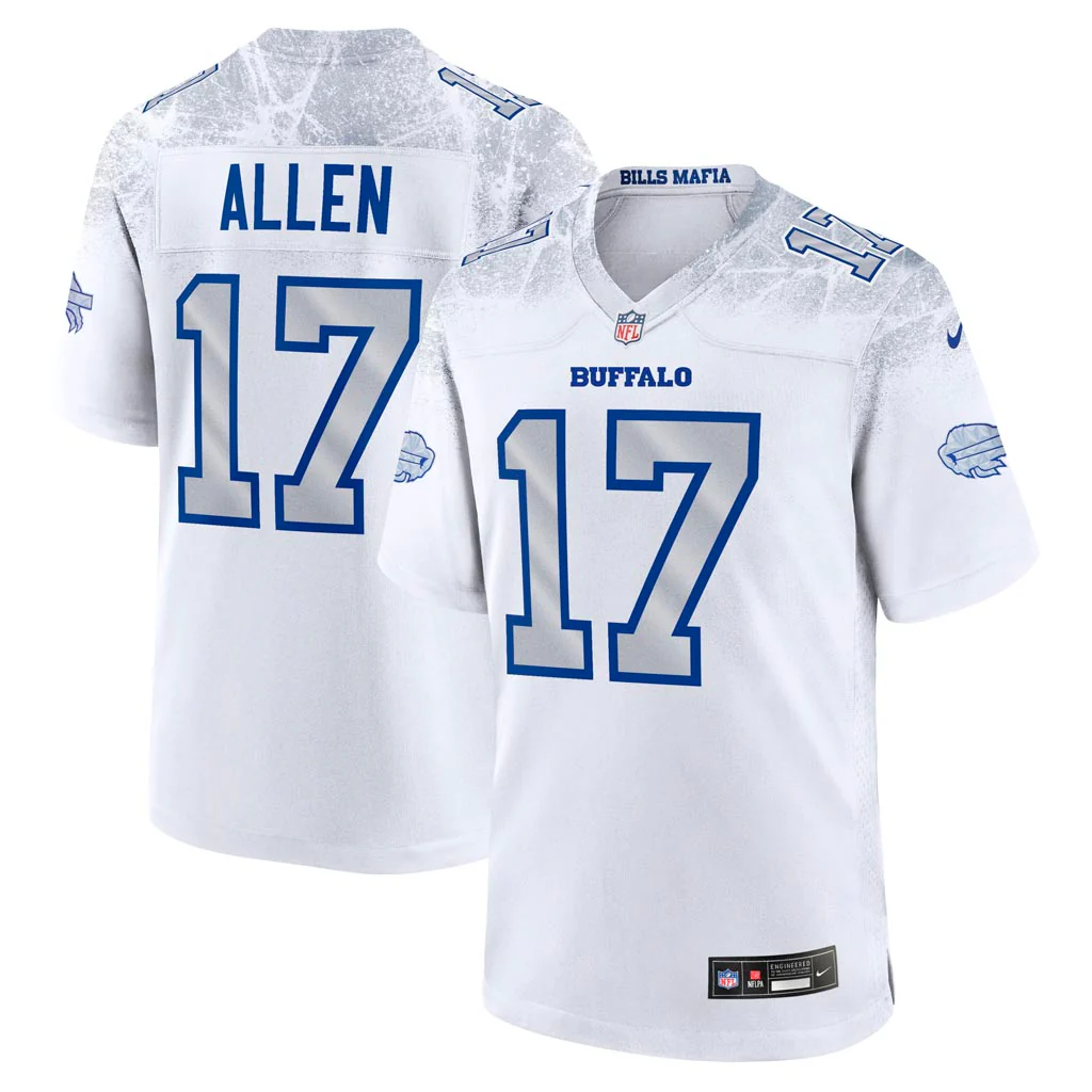 NFL Buffalo Bills Josh Allen Nike Rivalries Game Jersey - White