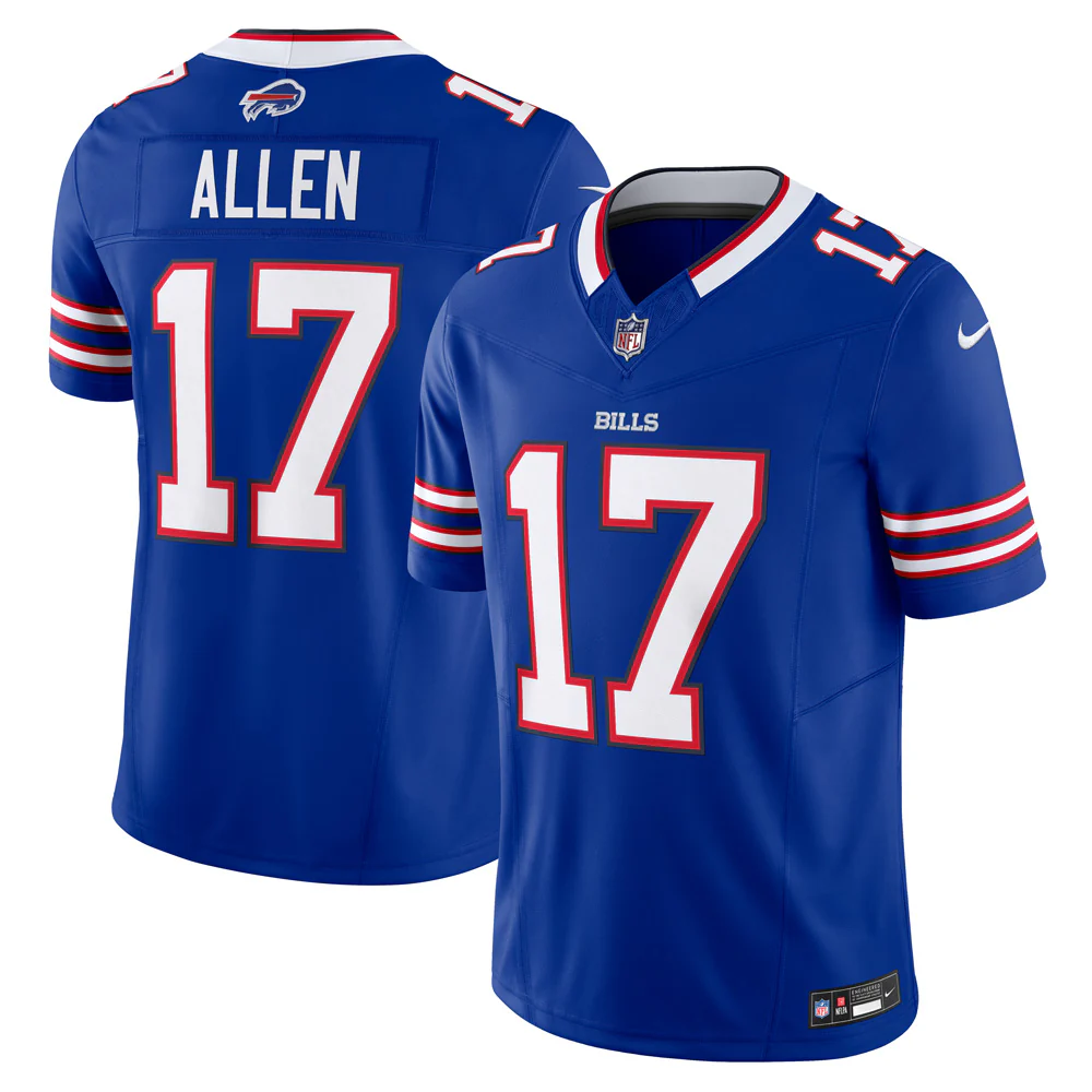 NFL Buffalo Bills Josh Allen Nike Alternate Vapor F.U.S.E. Limited Jersey - Blue